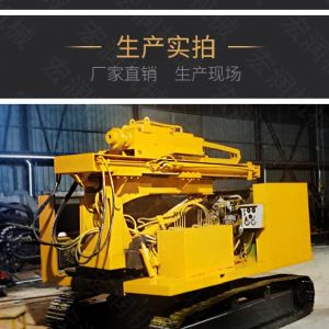 助力青海電網(wǎng)工程光伏打樁機，履帶打樁機